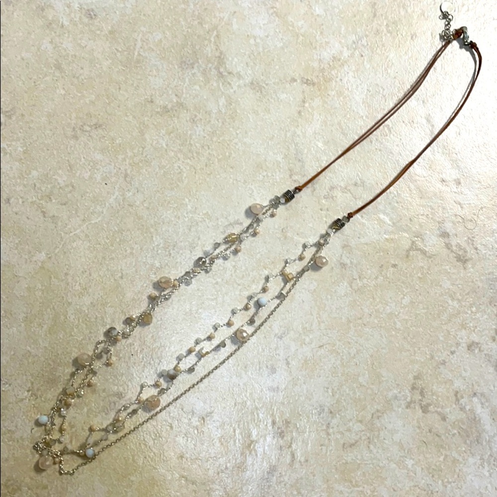 Casual beaded necklace